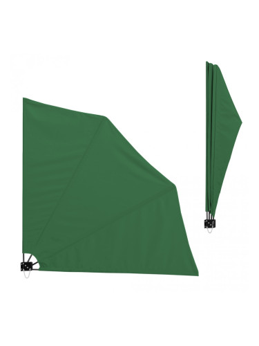 Сенник/Тента/Чадър за стенен монтаж  , 160cm x 160cm , Зелен