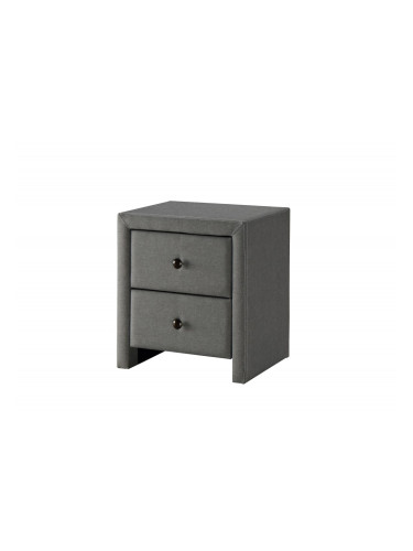Тапицирано нощно шкафче Prima 2 1, сиво