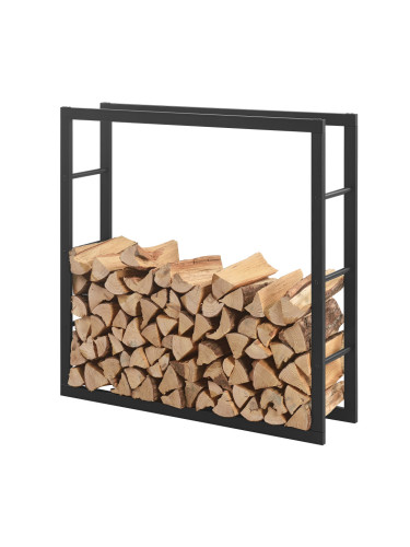 Стойка за съхранение на дърва за огрев, 100x100x25см