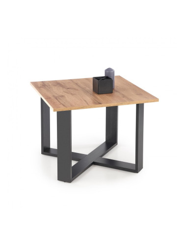 Помощна маса BM-Cross 1, неръждаема стомана, черен мат