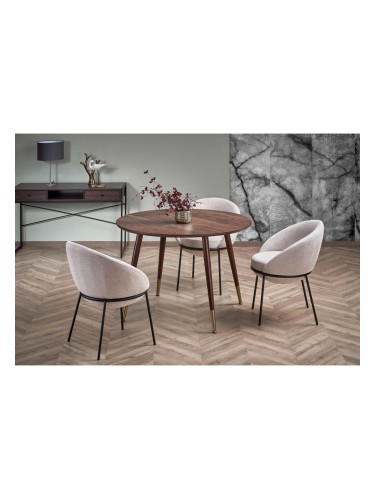 Трапезна маса BM-Domenico 1, MDF, орех