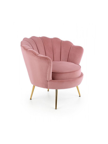 Кресло BM-Amorinito 1, пепелно розово
