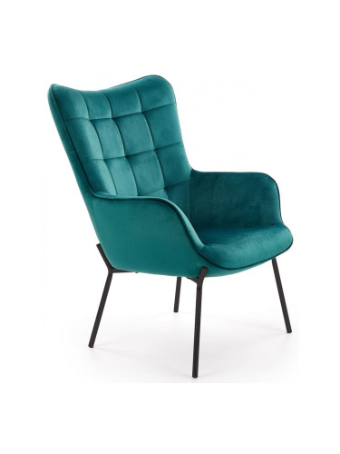 Кресло BM-Castel 1, тъмнозелен