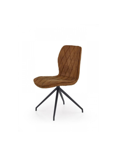 Трапезен стол KH237, кафяв