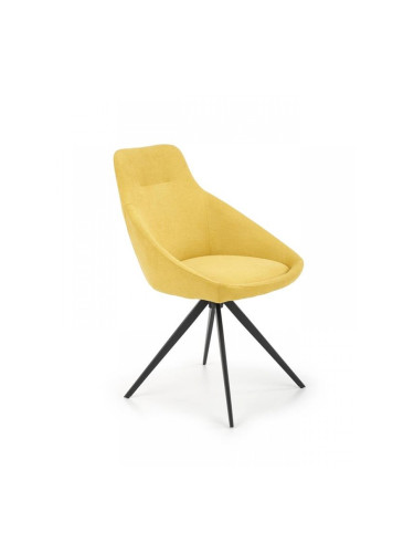 Трапезен стол KH431, жълт
