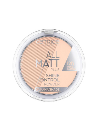 Catrice All Matt Plus Пудра за жени 10 g Нюанс 002 Banana Bright