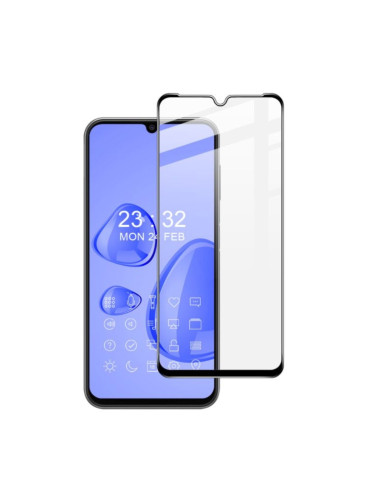 Стъклен протектор OG Premium с цяло лепило, За Samsung Galaxy A14 4G/5G (A145F/A146B), Черен