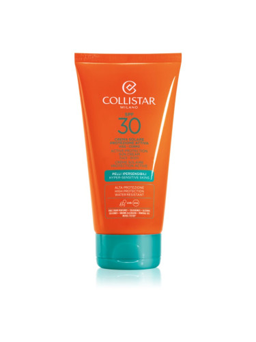 Collistar Special Perfect Tan Active Protection Sun Cream водоустойчив крем за слънчеви бани SPF 30 150 мл.