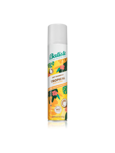 Batiste Tropical освежаващ сух шампоан 200 мл.