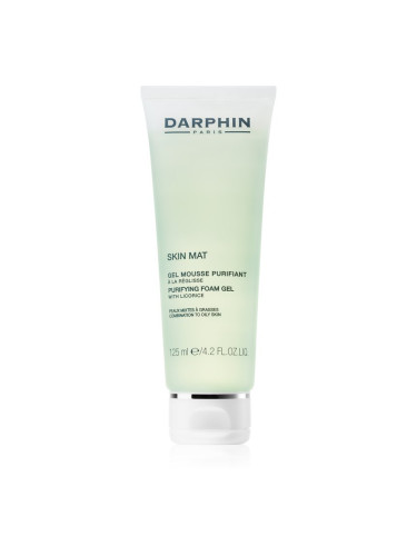 Darphin Skin Mat Purifying Foam Gel почистващ гел за смесена и мазна кожа 125 мл.