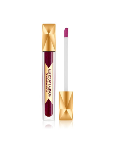 Max Factor Honey Lacquer блясък за устни цвят 40 Regale Burgundy 3.8 мл.