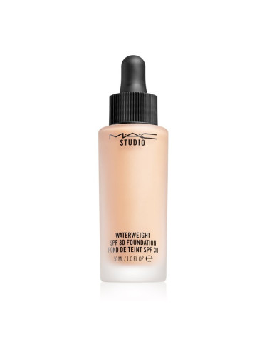 MAC Cosmetics Studio Waterweight SPF 30 Foundation лек хидратиращ фон дьо тен SPF 30 цвят NW 15 30 мл.