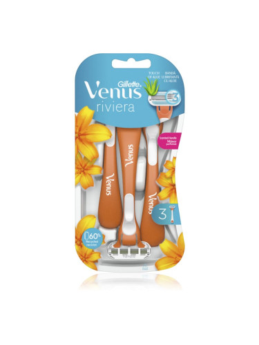 Gillette Venus Riviera самобръсначки за еднократна употреба 3 бр.