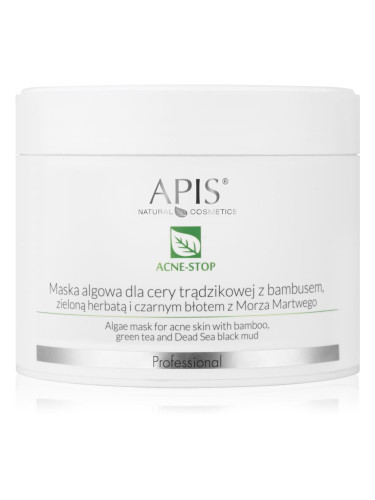 Apis Natural Cosmetics Acne-Stop Professional почистваща и омекотяваща маска за мазна кожа склонна към акне 100 гр.