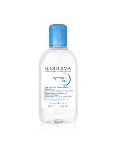Bioderma Hydrabio H2O мицеларна почистваща вода за дехидратирана кожа 250 мл.