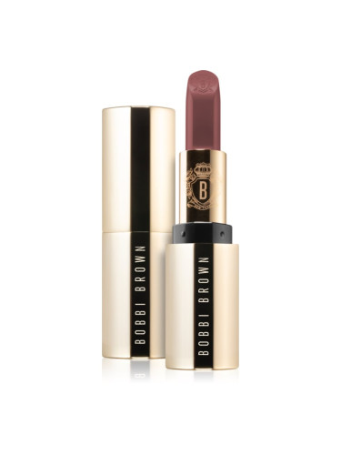 Bobbi Brown Luxe Lipstick луксозно червило с хидратиращ ефект цвят Bahama Brown 3.8 гр.