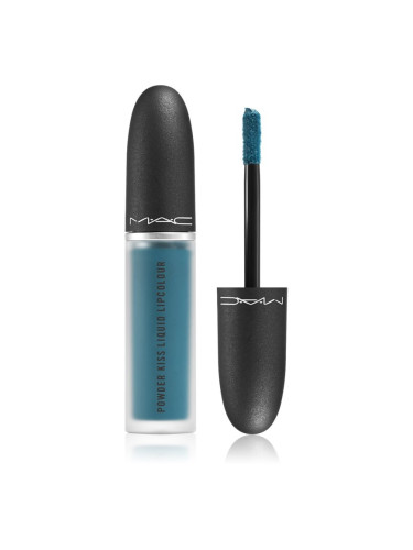 MAC Cosmetics Powder Kiss Liquid Lipcolour матиращо течно червило цвят Good Jeans 5 мл.