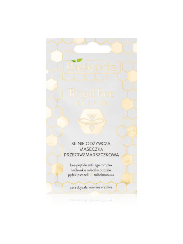 Bielenda Royal Bee Elixir интензивна подхранваща маска за зряла кожа 8 гр.