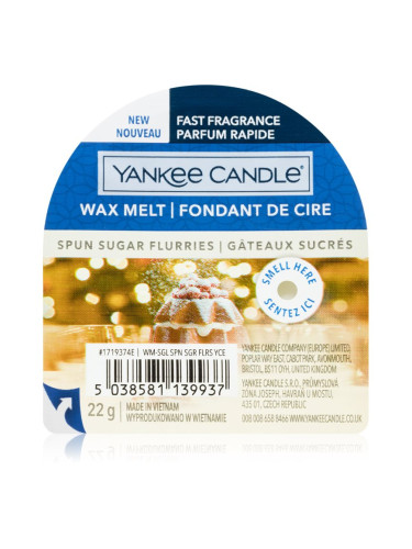 Yankee Candle Spun Sugar Flurries восък за арома-лампа 22 гр.