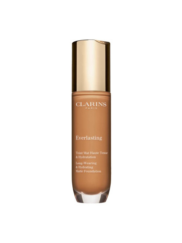 Clarins Everlasting Foundation дълготраен фон дьо тен с матиращ ефект цвят 113C - Chestnut 30 мл.