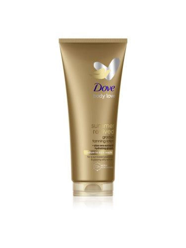 Dove DermaSpa Summer Revived автобронзант мляко за тяло цвят Medium to Dark 200 мл.
