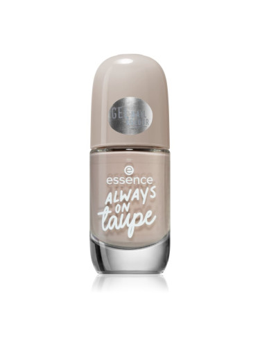 essence Gel Nail Colour лак за нокти цвят 37 ALWAYS ON taupe 8 мл.