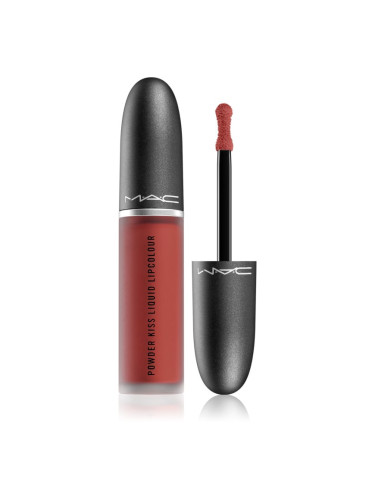 MAC Cosmetics Powder Kiss Liquid Lipcolour матиращо течно червило цвят Marrakesh-Mere 5 мл.