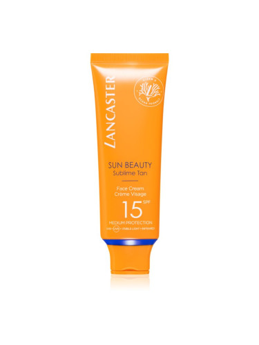 Lancaster Sun Beauty Face Cream слънцезащитен крем за лице SPF 15 50 мл.