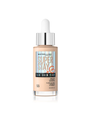 MAYBELLINE NEW YORK SuperStay Vitamin C Skin Tint серум да уеднакви цвета на кожата цвят 05.5 30 мл.