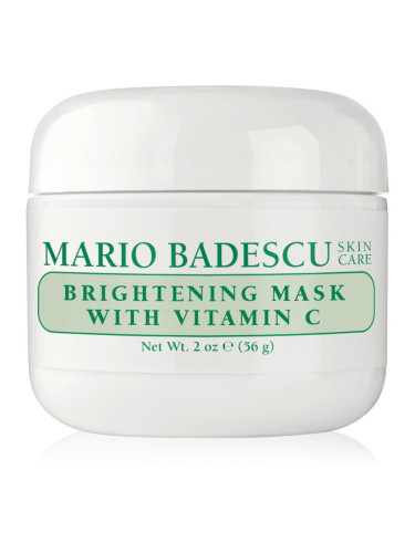 Mario Badescu Brightening Mask with Vitamin C озаряваща маска за безжизнена кожа с неуеднаквен тен 56 гр.