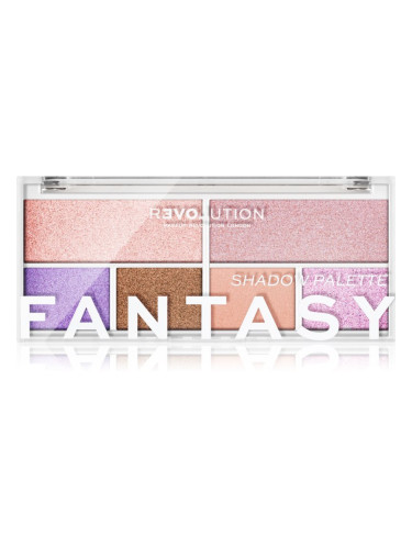 Revolution Relove Colour Play палитра от сенки за очи цвят Fantasy 5,2 гр.