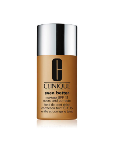 Clinique Even Better™ Makeup SPF 15 Evens and Corrects коригиращ фон дьо тен SPF 15 цвят WN 118 Amber 30 мл.