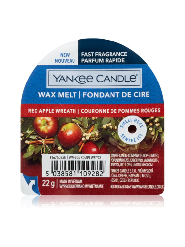 Yankee Candle Red Apple Wreath восък за арома-лампа 22 гр.