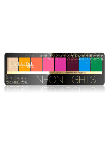 Eveline Cosmetics Neon Lights палитра сенки за очи 9,6 гр.