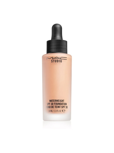 MAC Cosmetics Studio Waterweight SPF 30 Foundation лек хидратиращ фон дьо тен SPF 30 цвят NW 25 30 мл.