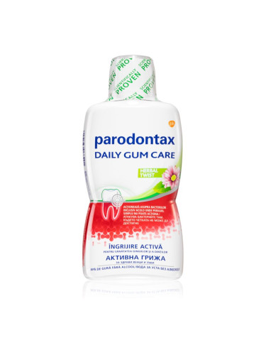 Parodontax Daily Gum Care Herbal вода за уста 500 мл.