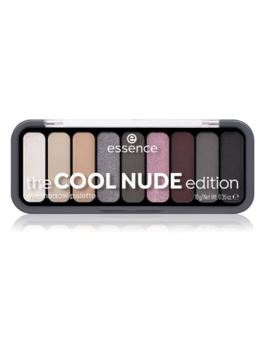 Essence The Cool Nude Edition палитра сенки за очи 10 гр.