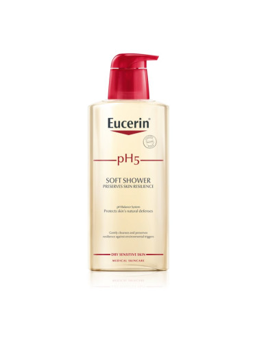 Eucerin pH5 нежен душ гел за суха и чувствителна кожа 400 мл.