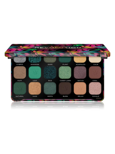 Makeup Revolution Forever Flawless палитра от сенки за очи цвят Chilled 18 x 1.1 гр.