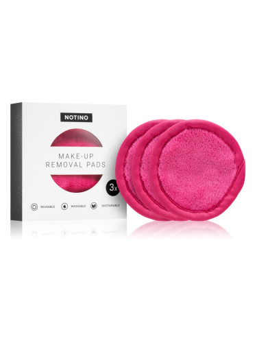 Notino Spa Collection Make-up removal pads тампони за почистване на грим цвят Pink 3 бр.
