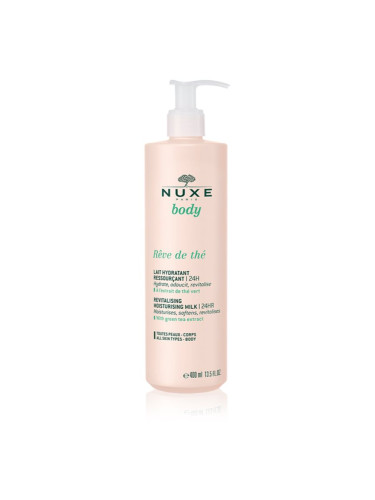Nuxe Rêve de Thé Revitalising Moisturising Milk хидратиращо мляко за тяло 400 мл.