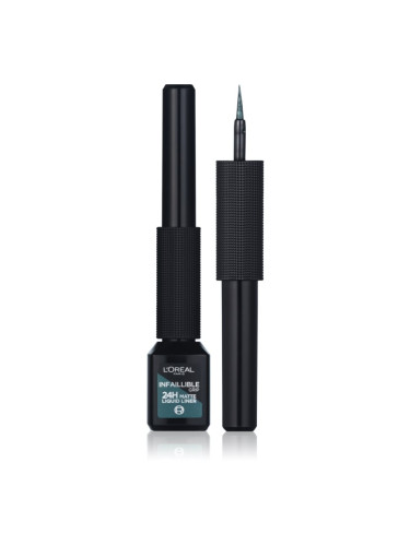 L’Oréal Paris Infaillible Grip 24h течни очни линии цвят 04 Emeraude Signature 3 мл.