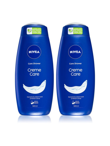 NIVEA Creme Care крем душ гел изгодна опаковка 2 x 500 ml