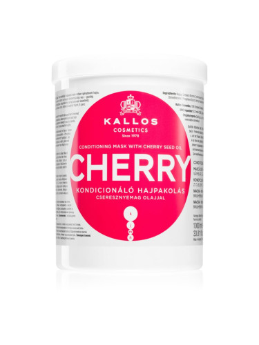 Kallos KJMN Professional Cherry хидратираща маска за увредена коса 1000 мл.