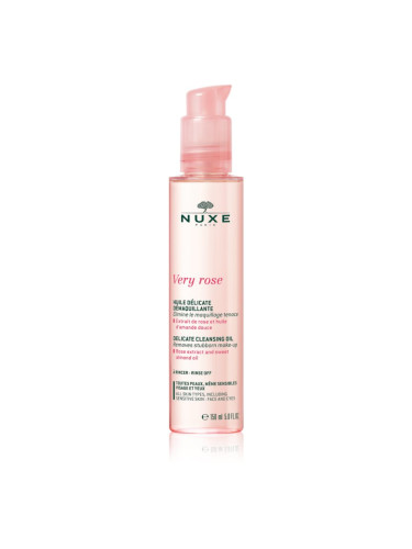 Nuxe Very Rose нежно почистващо олио за лице и очи 150 мл.