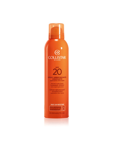 Collistar Special Perfect Tan Moisturizing Tanning Spray слънцезащитен спрей SPF 20 200 мл.