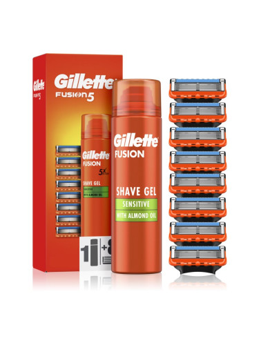 Gillette Fusion5 Sensitive комплект за бръснене
