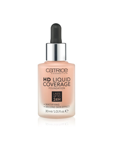 Catrice HD Liquid Coverage фон дьо тен цвят 040 Warm Beige 30 мл.