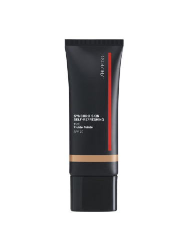 Shiseido Synchro Skin Self-Refreshing Foundation хидратиращ фон дьо тен SPF 20 цвят 235 Light Hiba 30 мл.