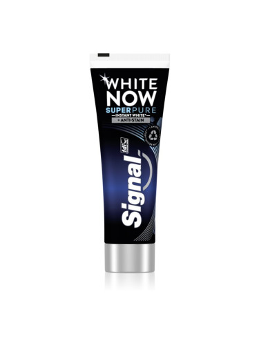 Signal White Now Men Super Pure паста за зъби за мъже с избелващ ефект 75 мл.